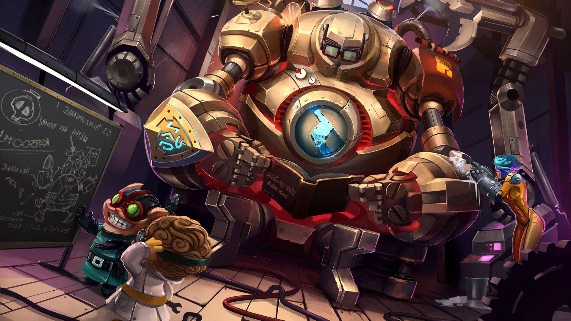 Blitzcrank  Fan Arts League Of Legends HD wallpaper  Pxfuel