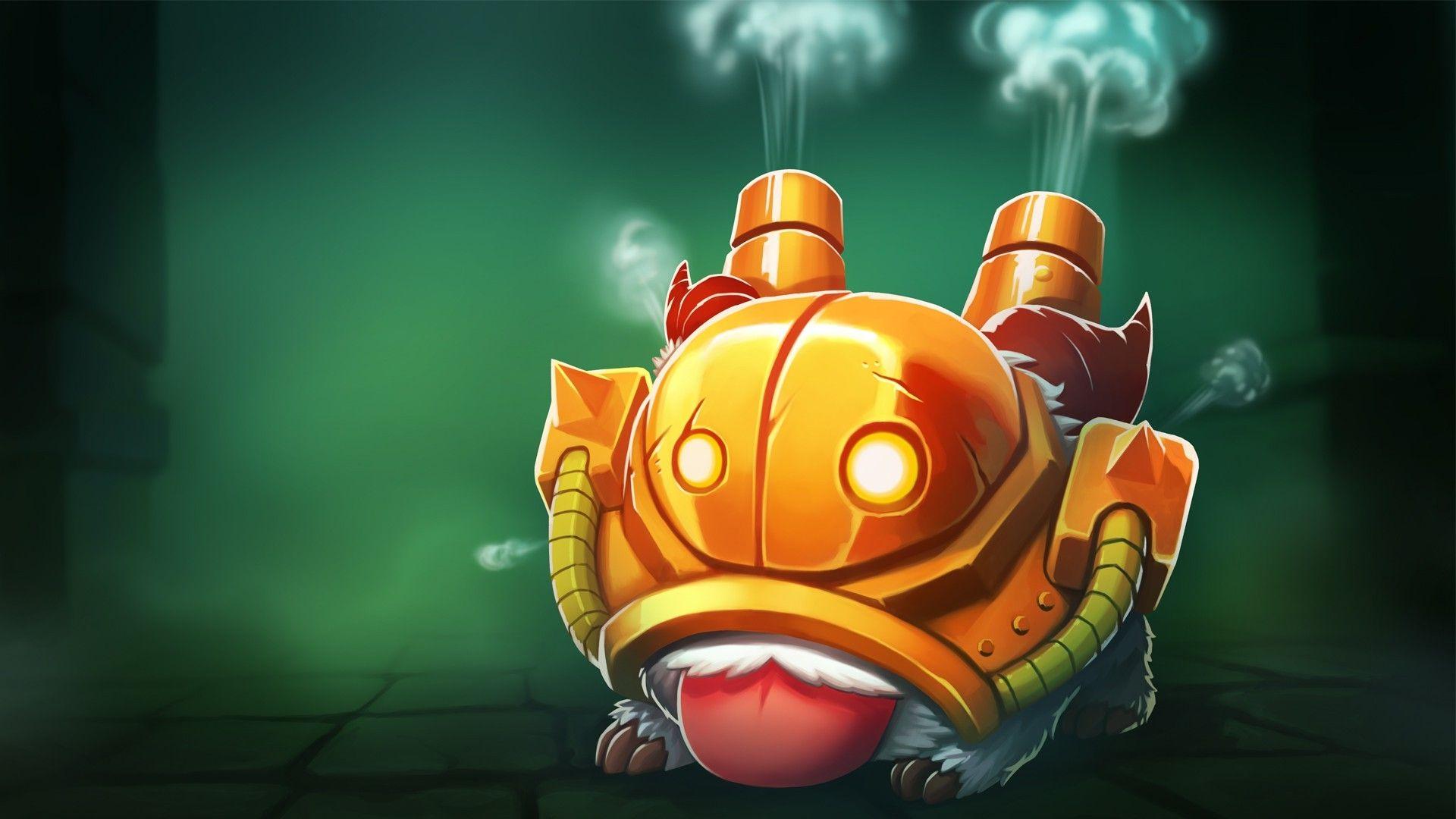 1920x1080 League Of Legends, Poro, Blitzcrank Wallpaper HD / Desktop