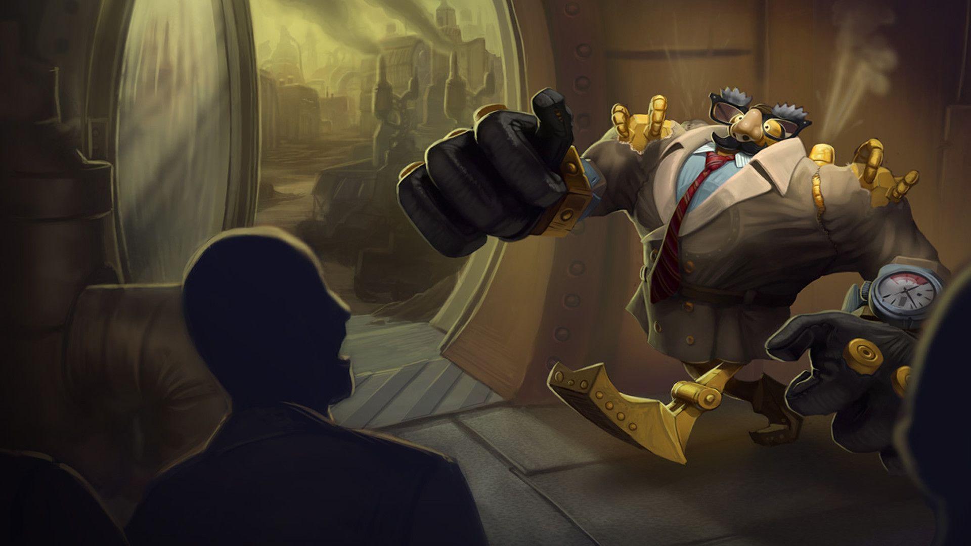 1920x1080 Blitzcrank Wallpaper. Lol league of legends