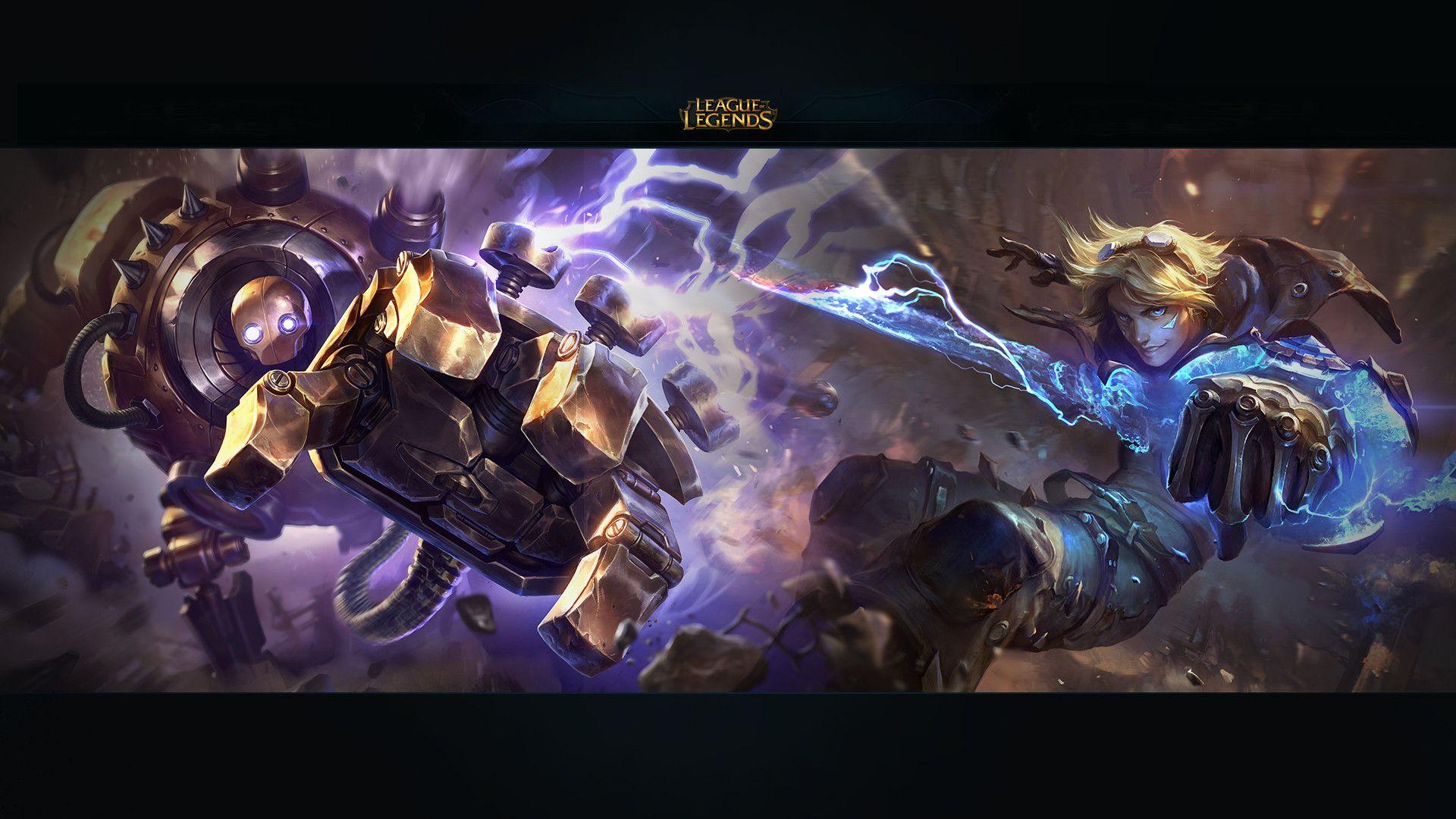 1920x1080 Free download Blitzcrank HD Wallpaper [1920x1080] for your Desktop