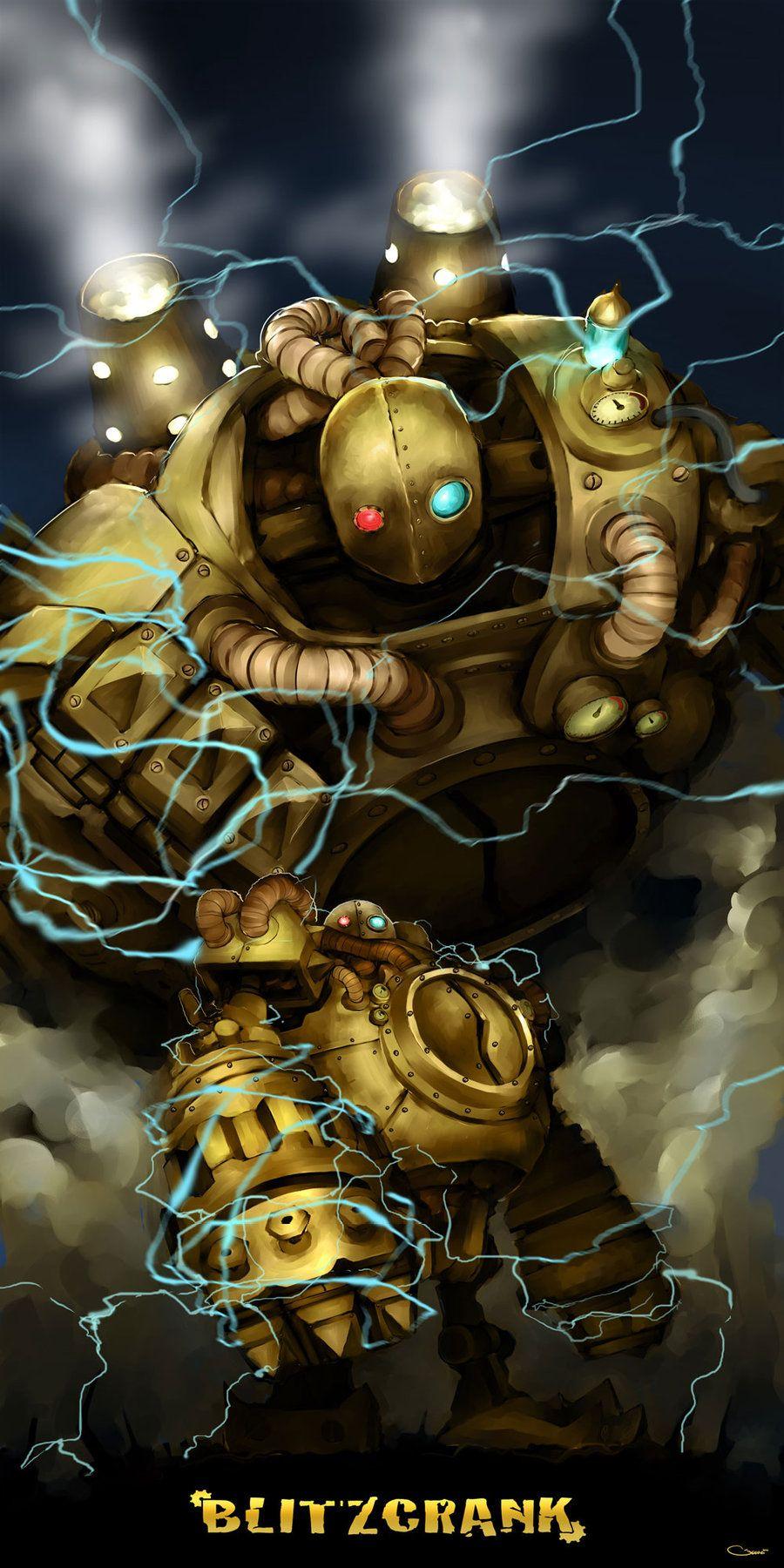 900x1800 Blitzcrank, The great steam golem