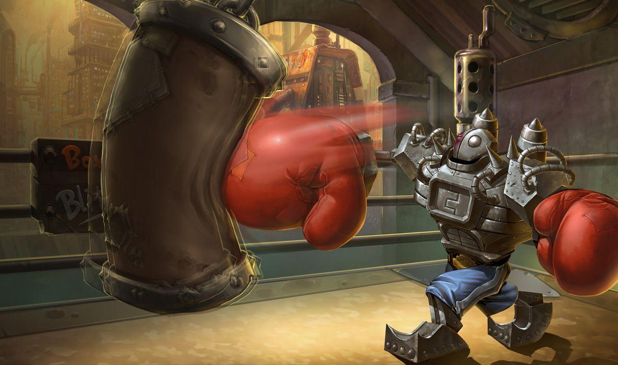 1215x717 League of Legends Blitzcrank Wallpaper Chinese + American