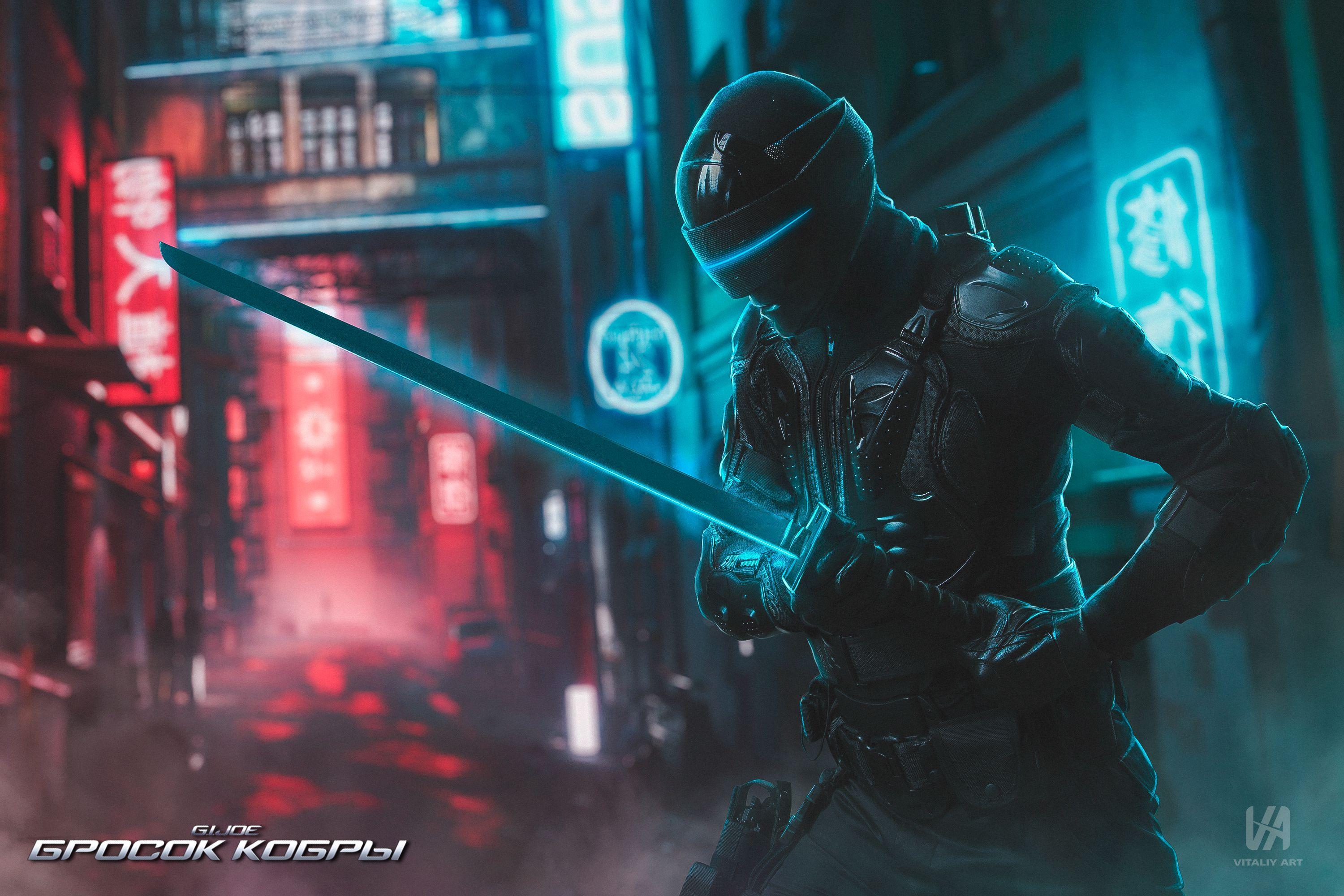 3000x2000 The Real Ninja Sword 1440P Resolution HD 4k Wallpaper
