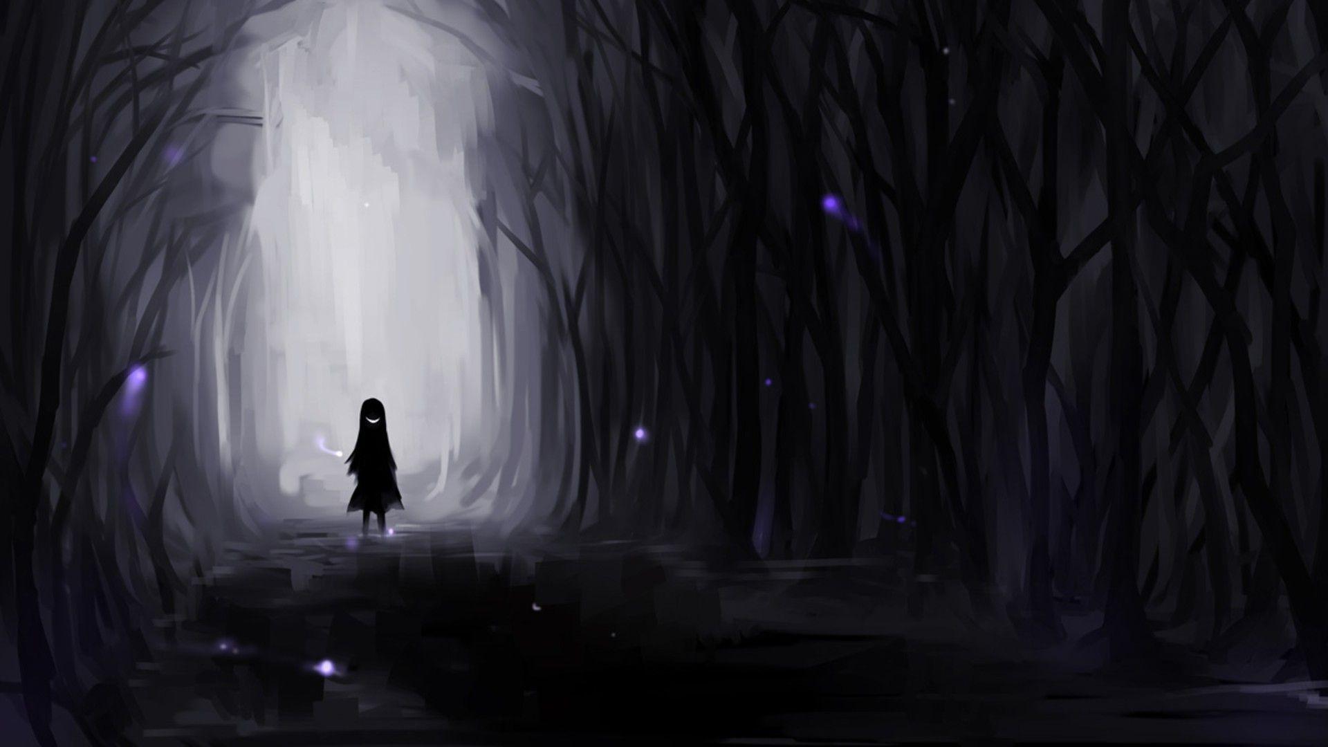 Anime Dark Forest Wallpapers  Top Free Anime Dark Forest Backgrounds   WallpaperAccess