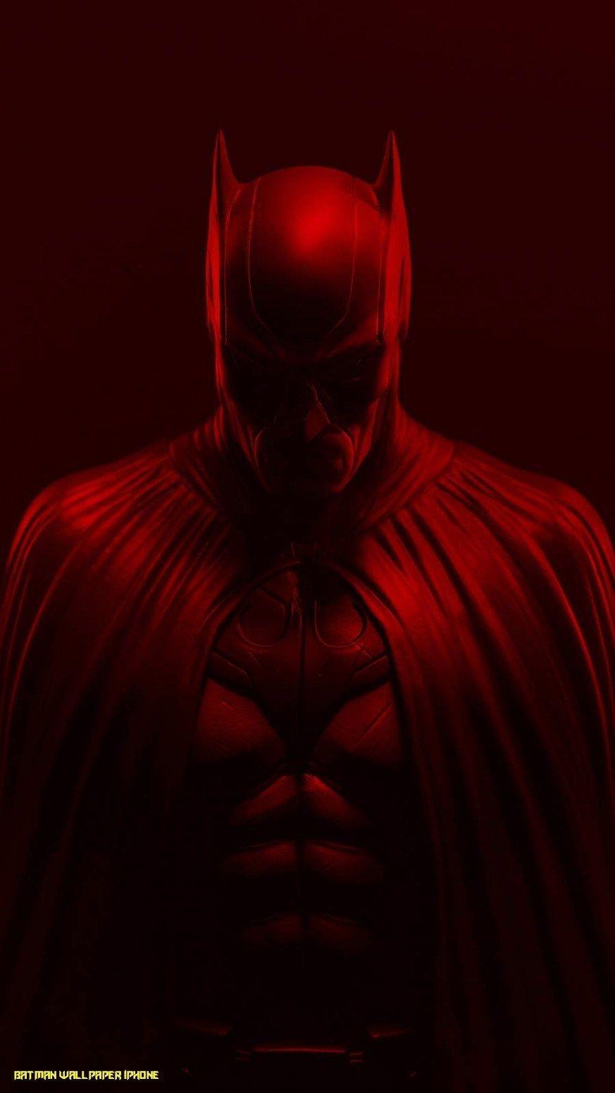 873x1552 Batman Red iPhone Wallpaper