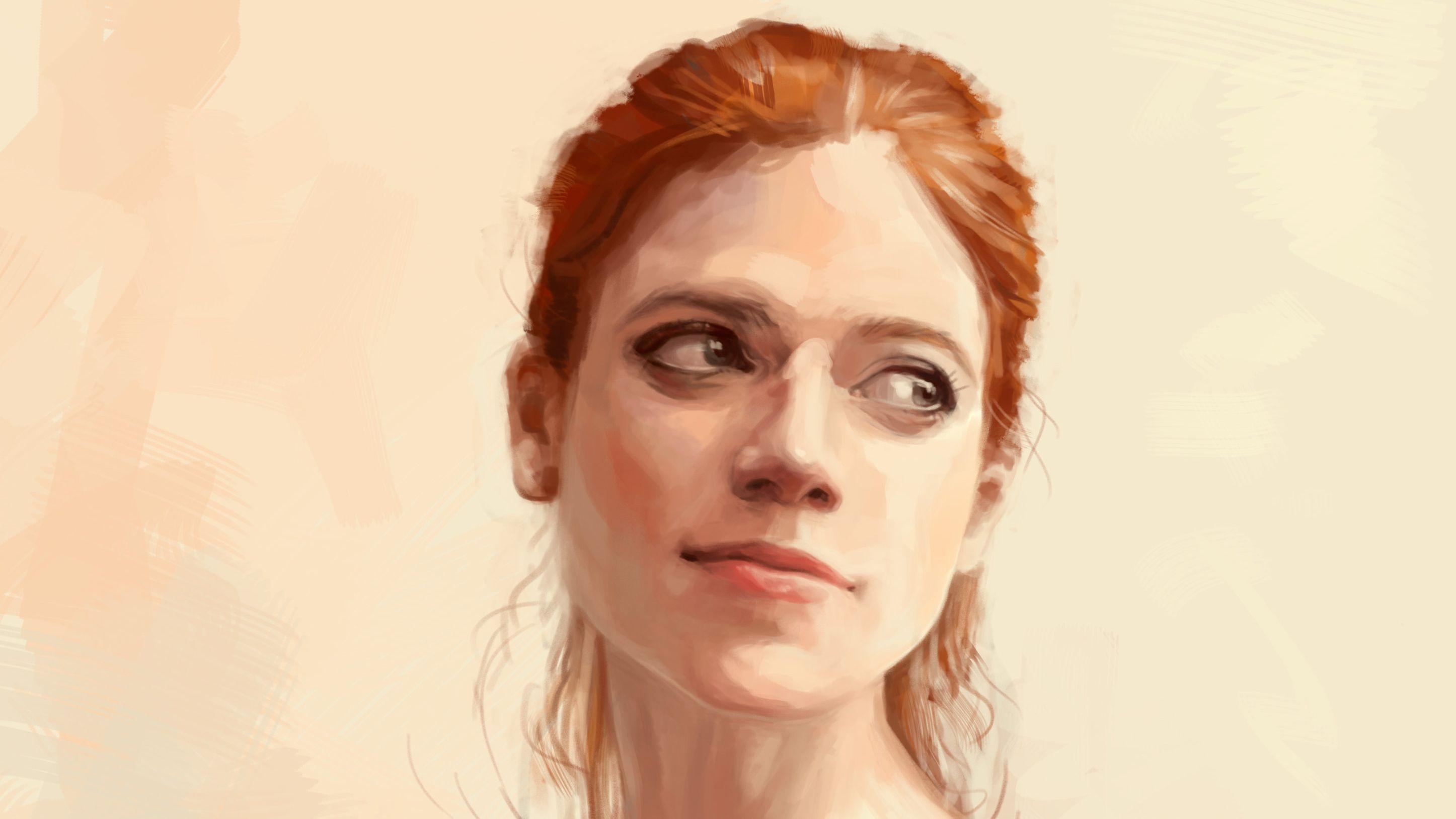 2893x1627 Rose Leslie Game Of Thrones Digital Art, HD Tv Shows, 4k