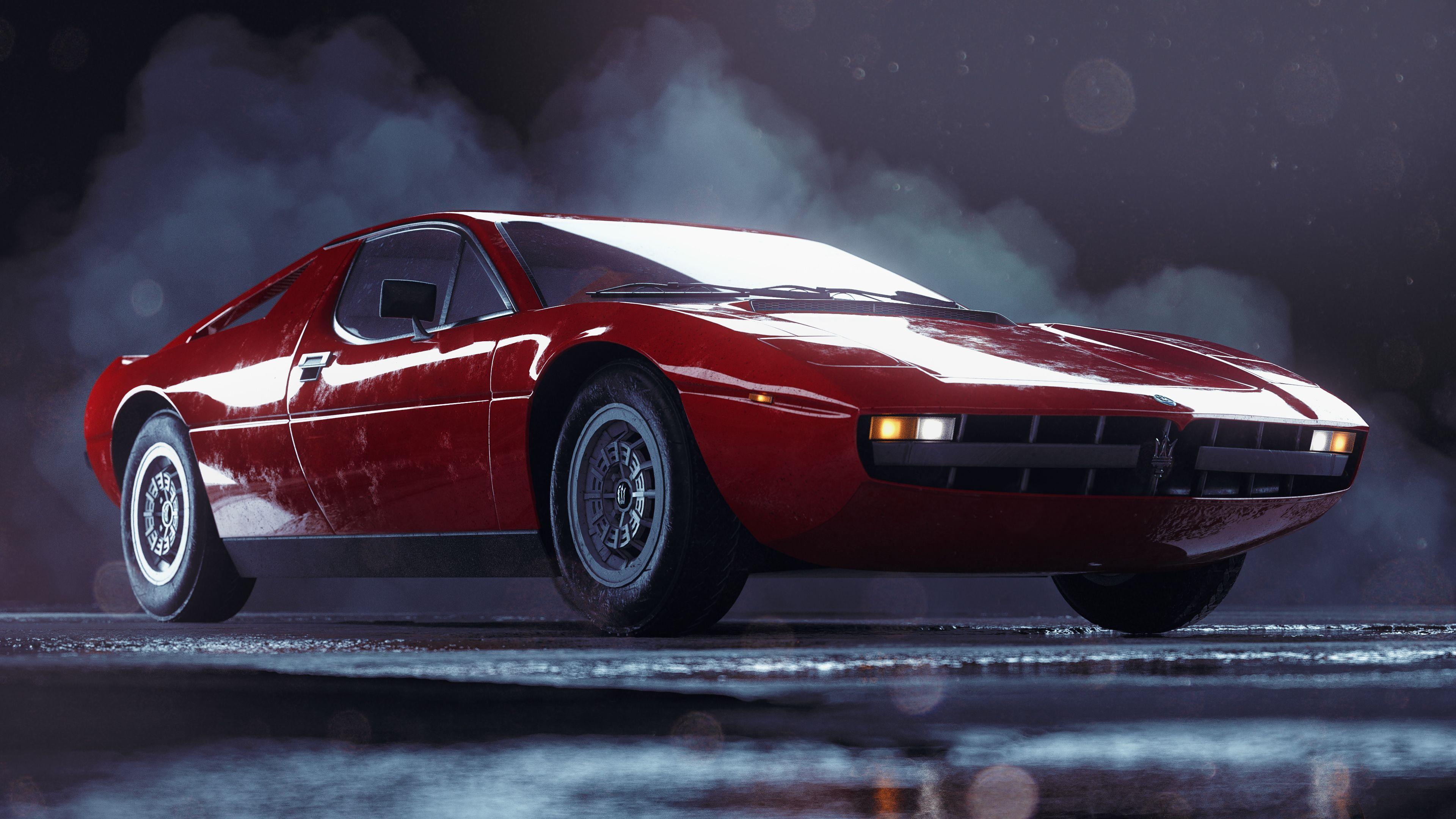 3840x2160 Wallpaper 4k Vintage Maserati 4k 4k Wallpaper, Behance Wallpaper