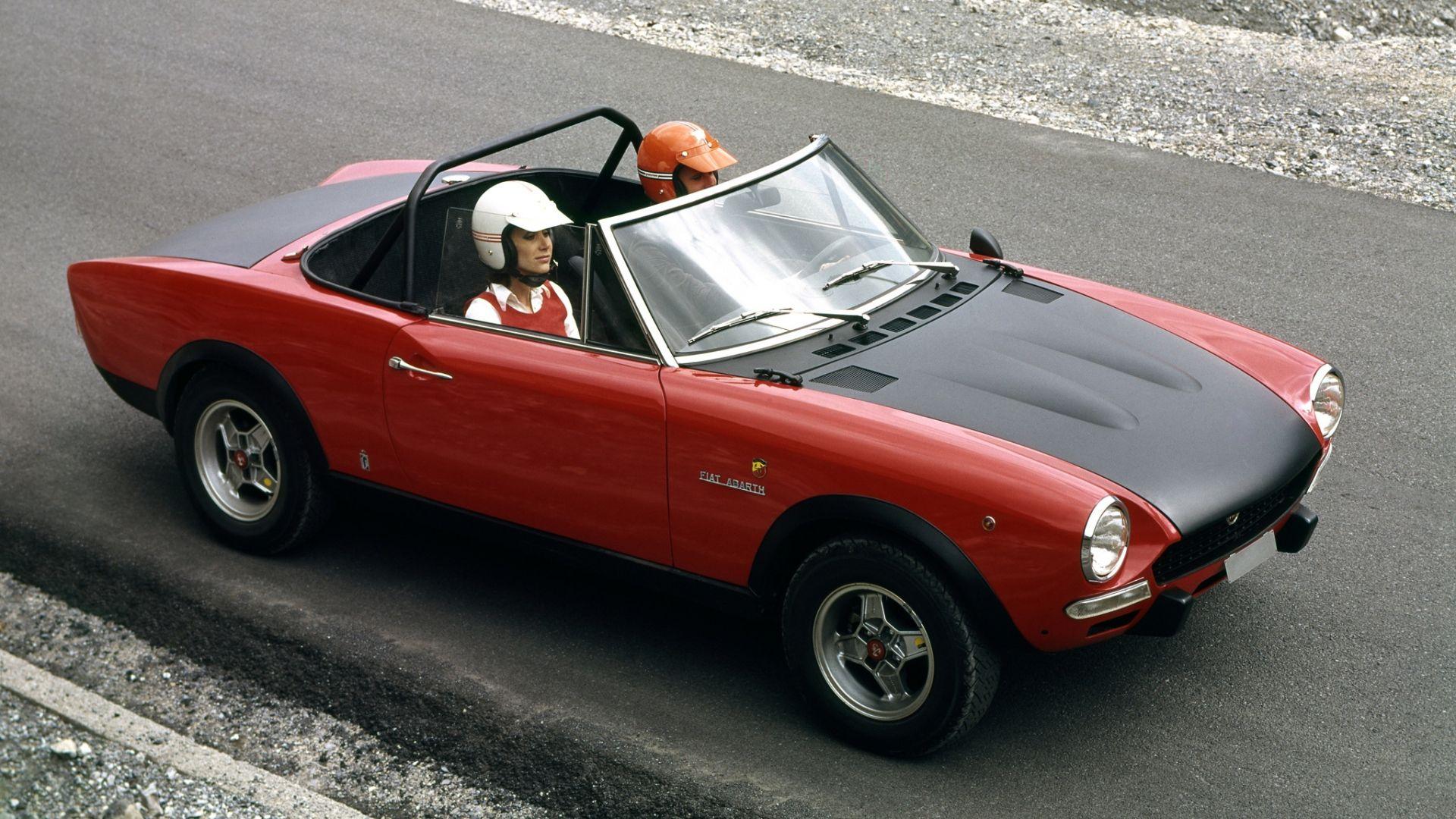 1920x1080 Full HD Wallpaper fiat 124 sport spider cabriolet sports car coupe