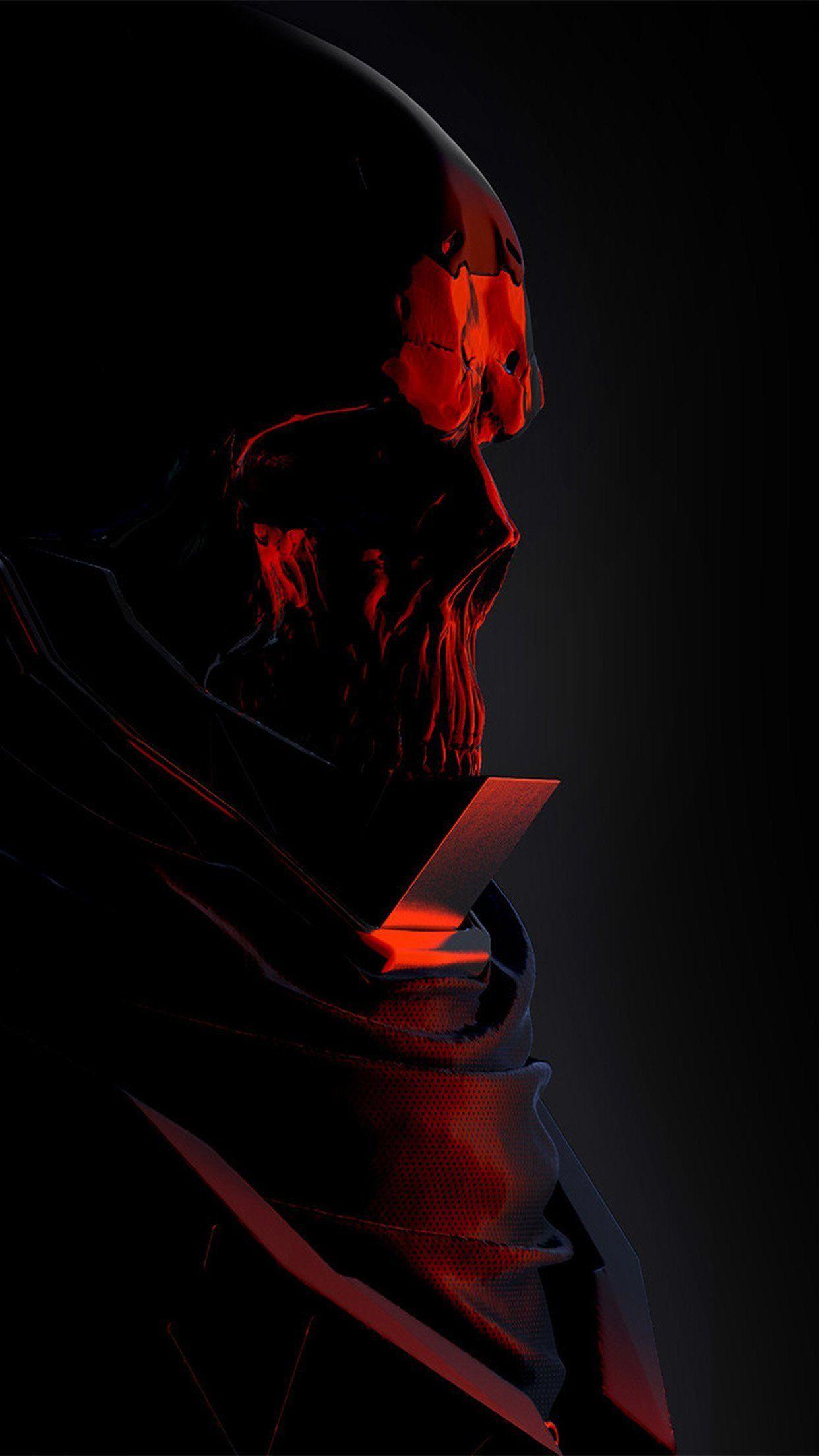 1242x2208 Dark Red iPhone Xr Wallpaper