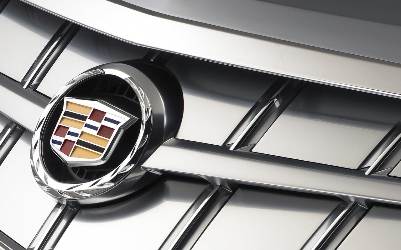 1280x800 Cadillac Logo IN Grill Wallpaper 1280×800 Cadillac Logo HD Wallpaper