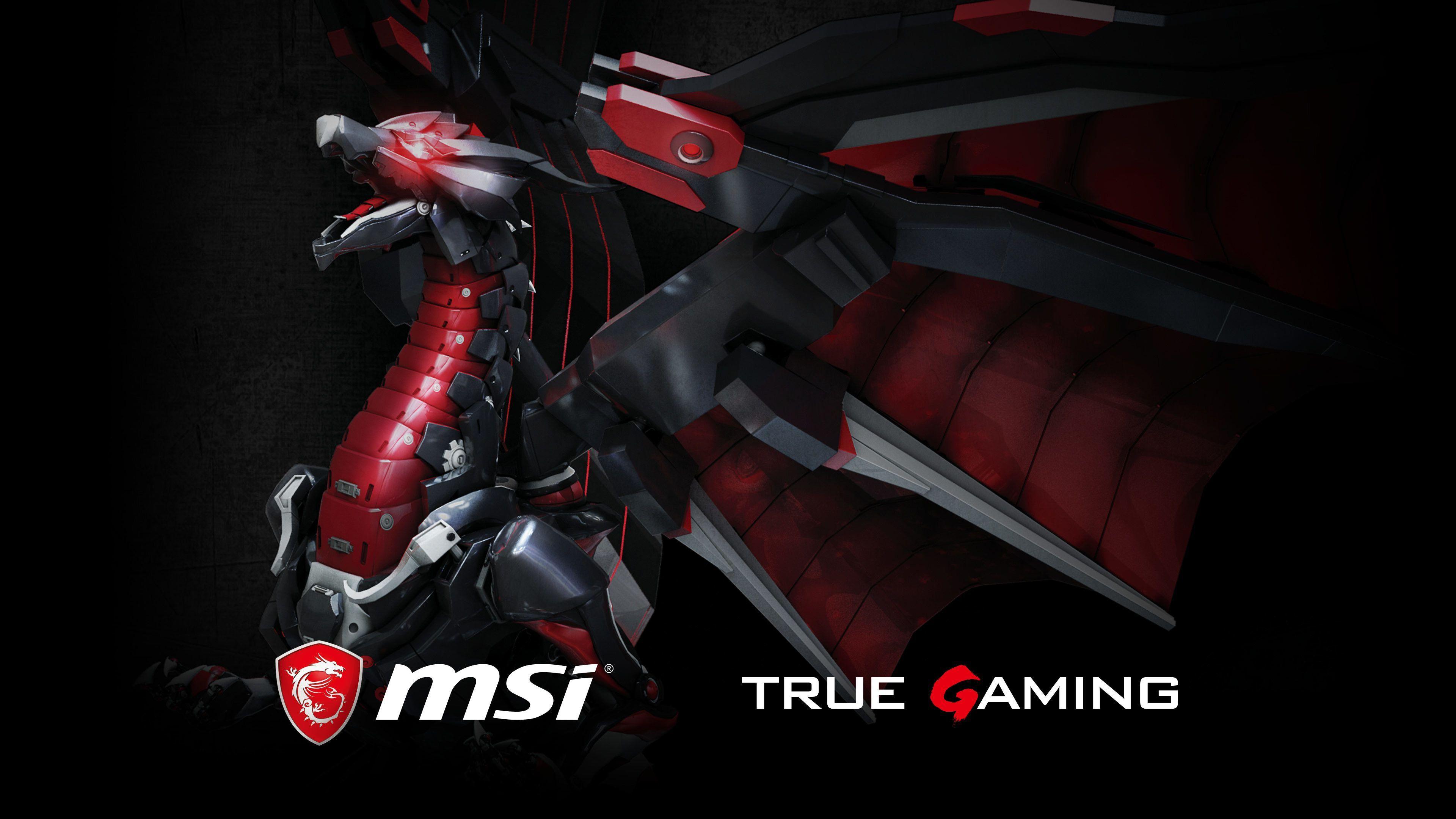 3840x2160 Res: 3840x MSI True Gaming. Msi, Wallpaper, Desktop wallpaper