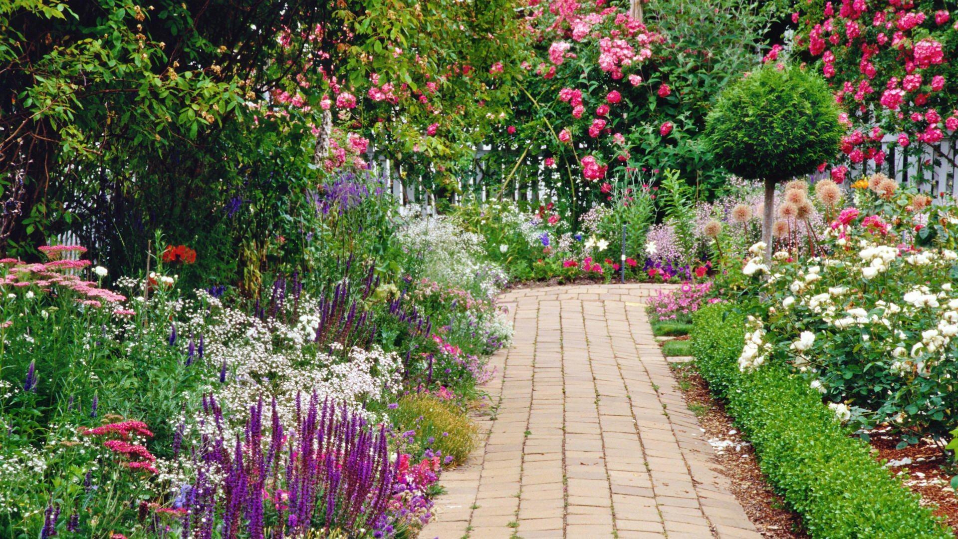 1920x1080 Garden Picture For Background