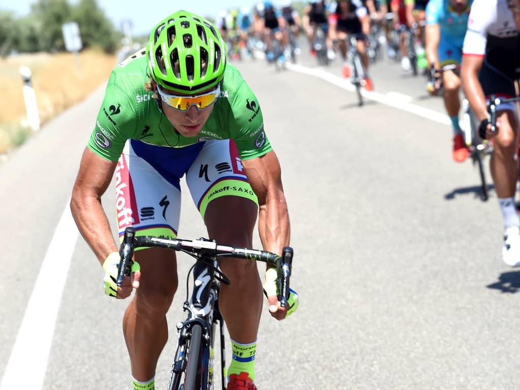 1024x768 Vuelta A Espana: Peter Sagan Abandons After Crash With Motorcycle
