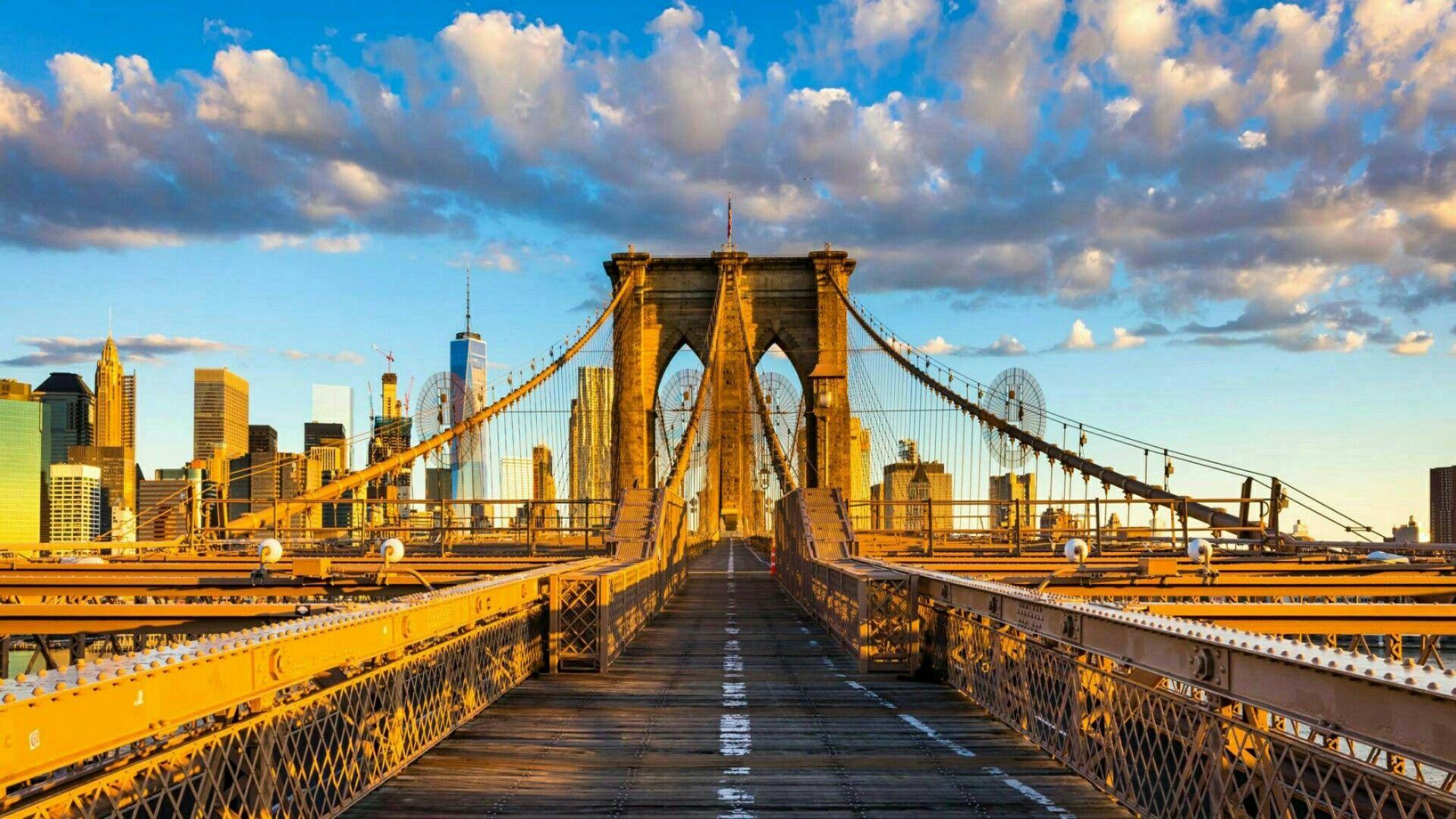 Brooklyn bridge new york 4K wallpaper download