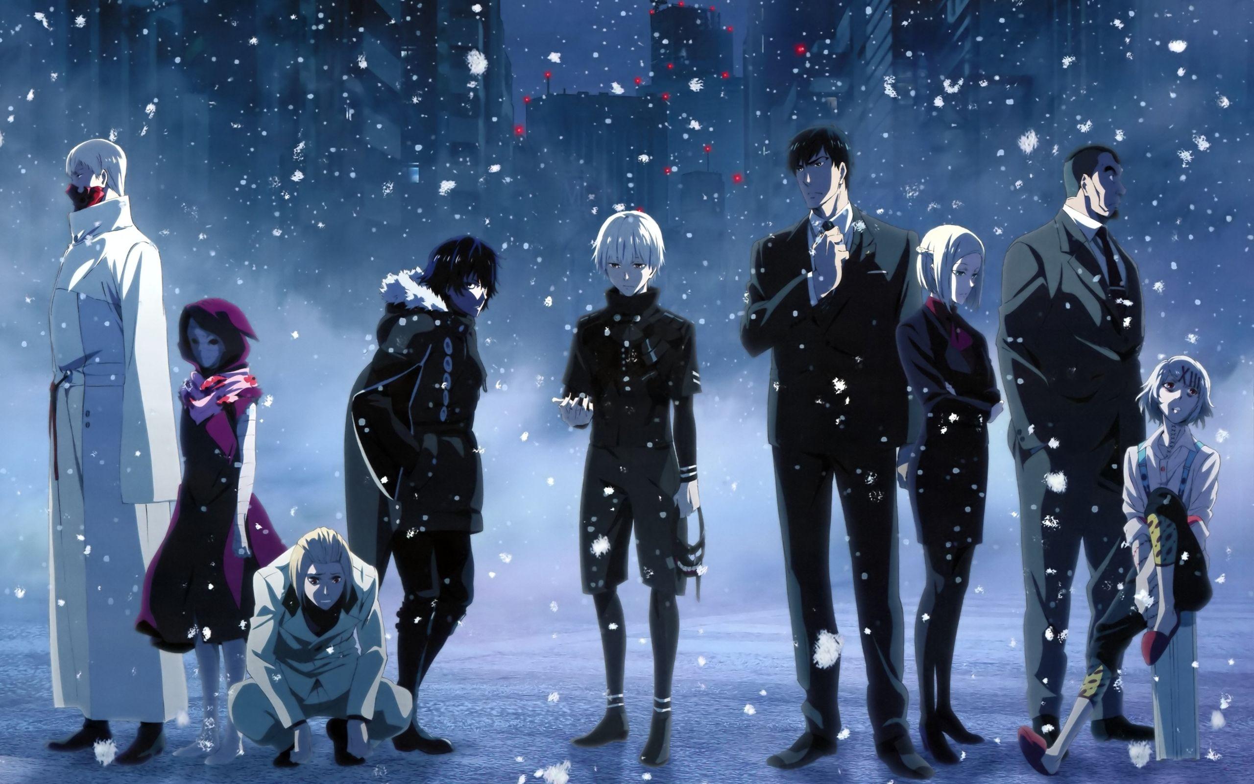 2560x1600 Wallpaper of Akira Mado, Ayato Kirishima, Eto Yoshimura, Juuzou