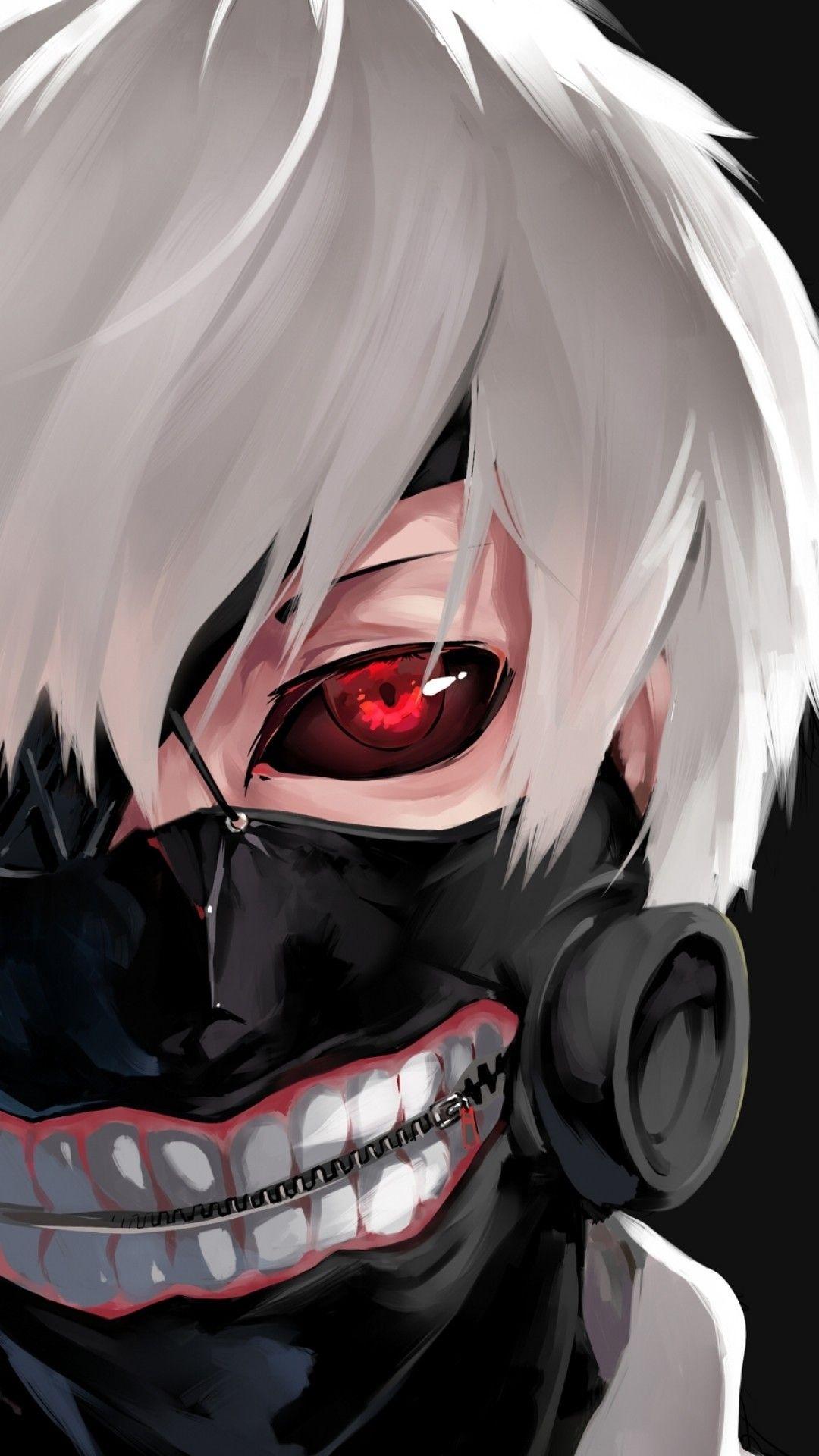 1280x2120 Ken Kaneki Tokyo Ghoul 5k iPhone 6+ HD 4k Wallpapers