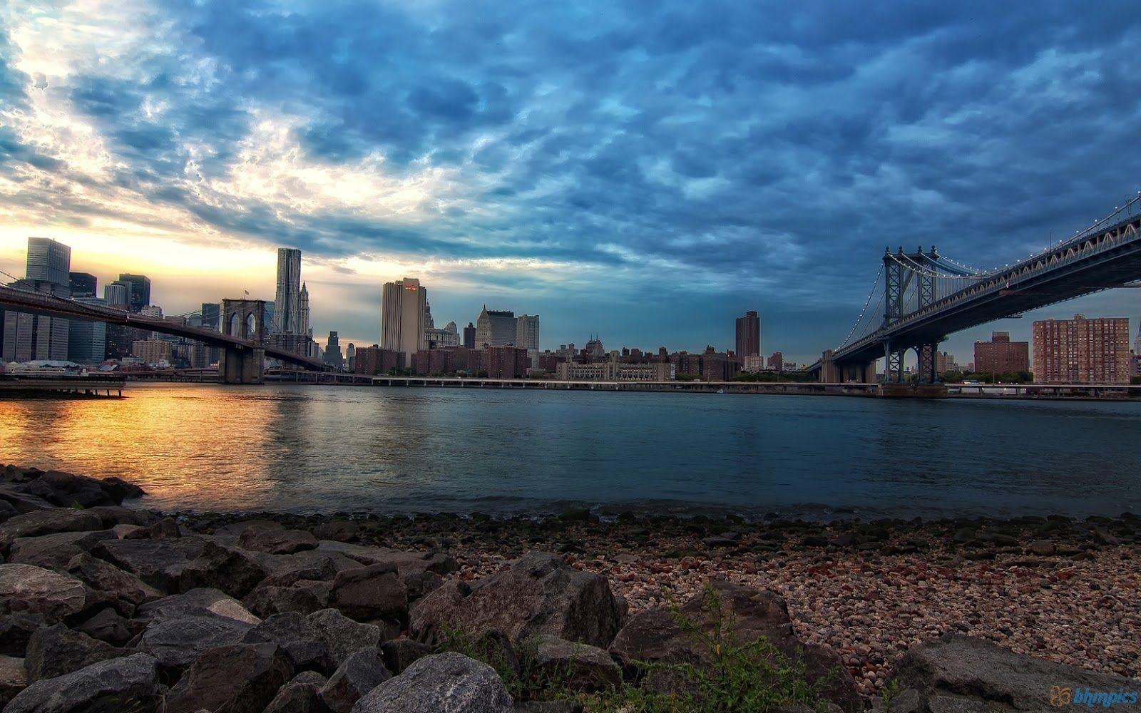 1600x1000 Travel & World Brooklyn Bridge Manhattan wallpaper Desktop, Phone