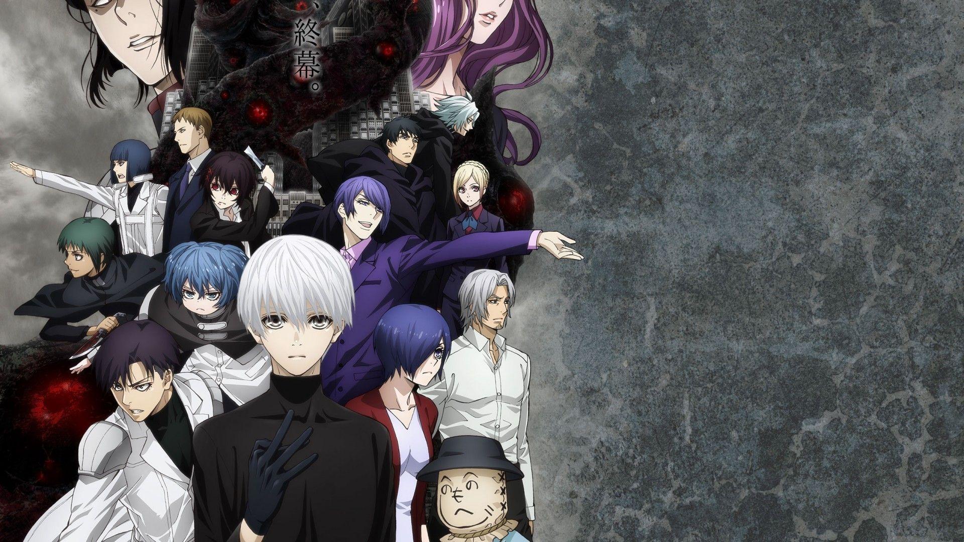 1920x1080 Download 1920x1080 Tokyo Ghoul: Re, Kaneki Ken, Urie Kuki