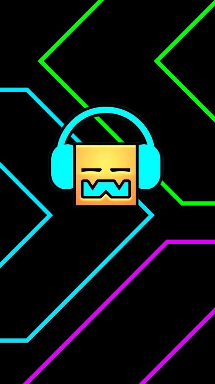 736x1309 geometry dash wallpaper;)