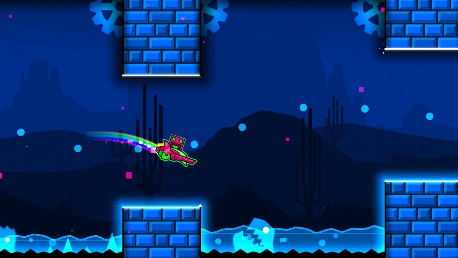 1600x900 Geometry Dash SubZero Wallpaper