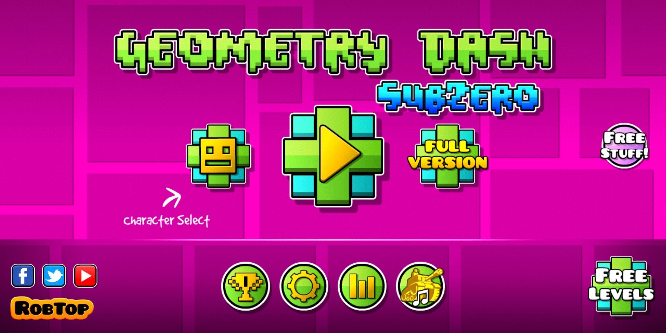 2160x1080 Geometry Dash SubZero' Is The Latest Stand Alone Expansion For RobTop Games' Geometry Dash Series