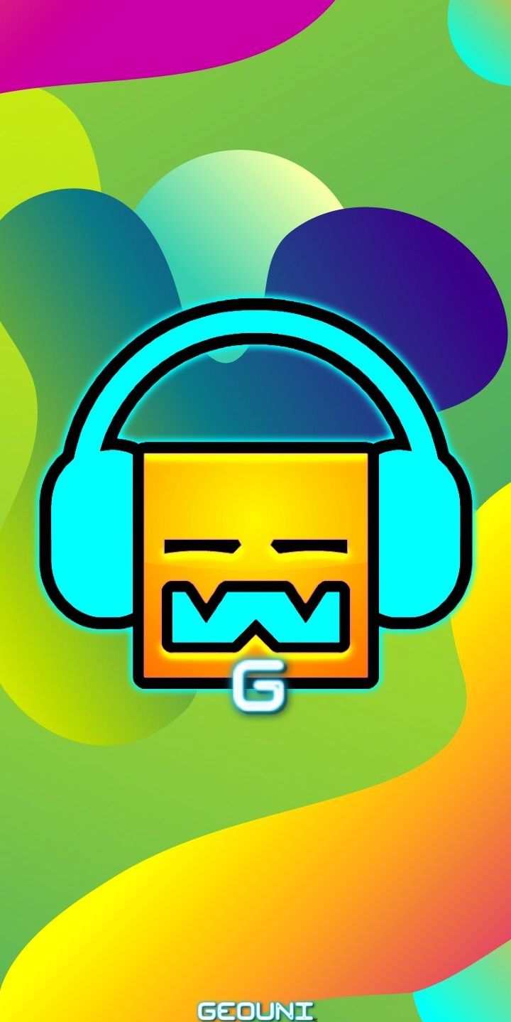 720x1439 geometry dash wallpaper