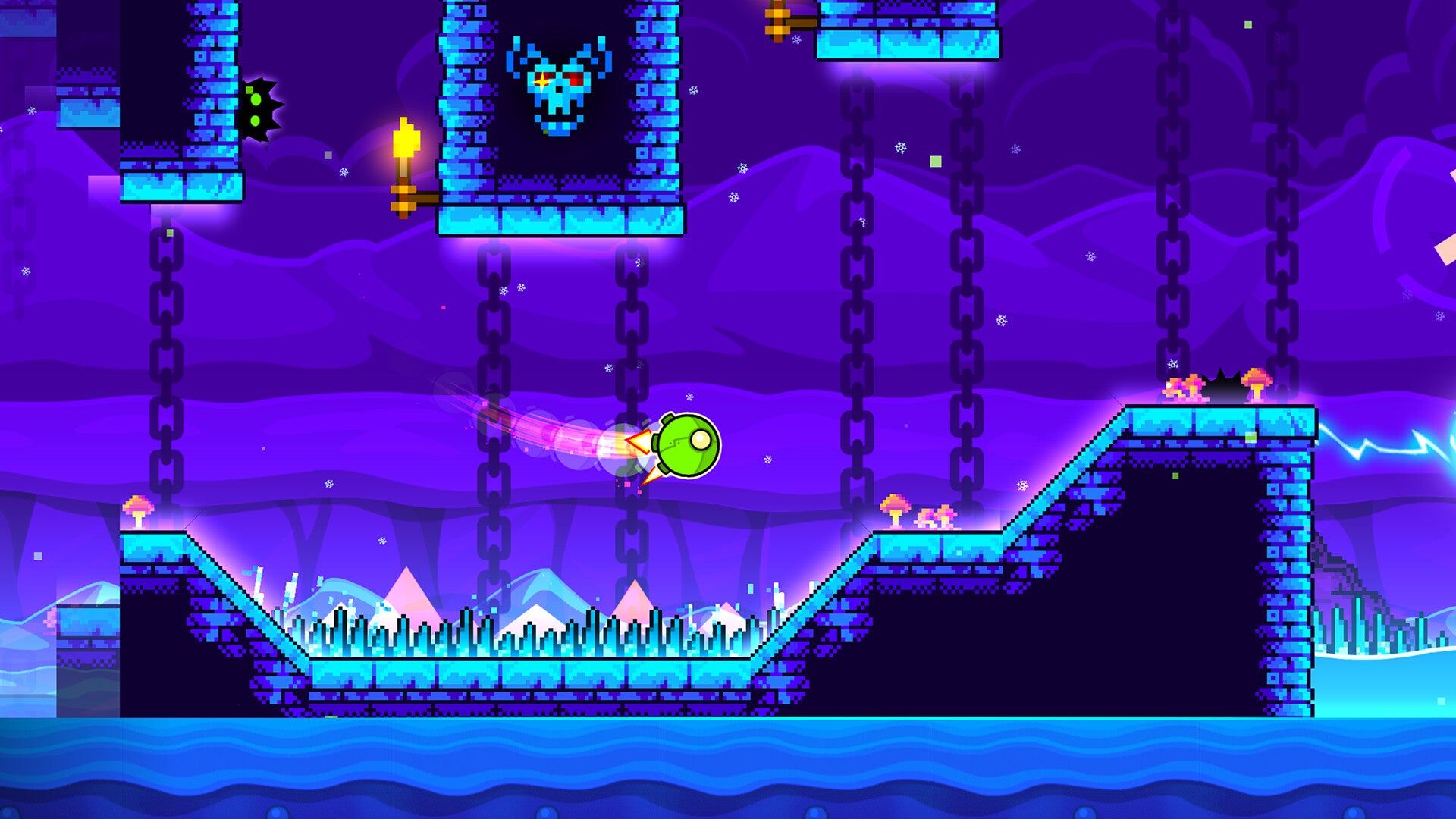 1920x1080 Geometry Dash. Rock Paper Shotgun