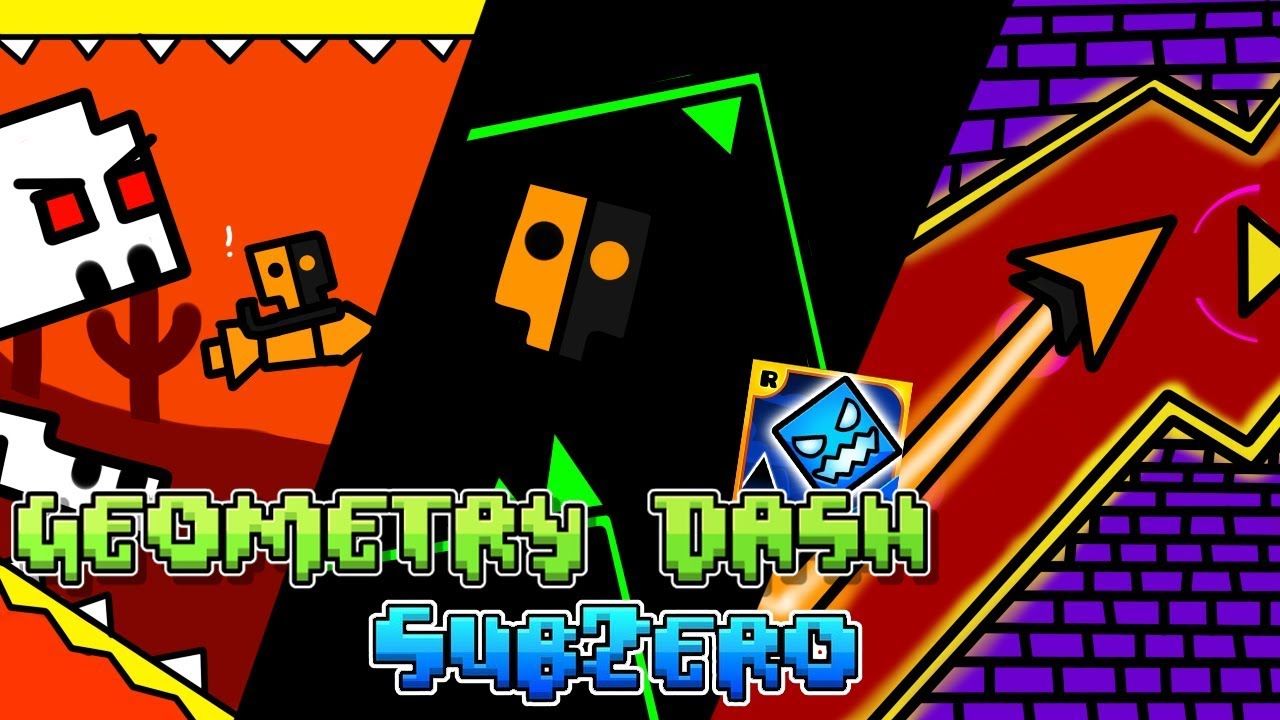 1280x720 Niveles Impresionantes y Divertidos. Jugando Geometry Dash SubZero
