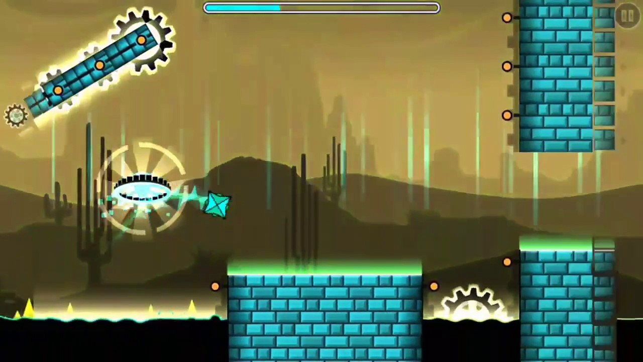 1280x720 PRESS START!! Geometry Dash Teaser Geometry Dash Subzero