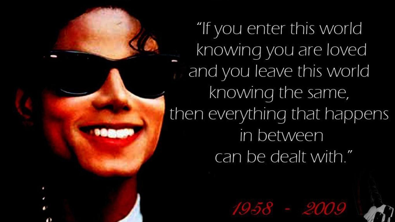 1366x768 Wallpaper Michael Jackson Quotes. QuotesGram