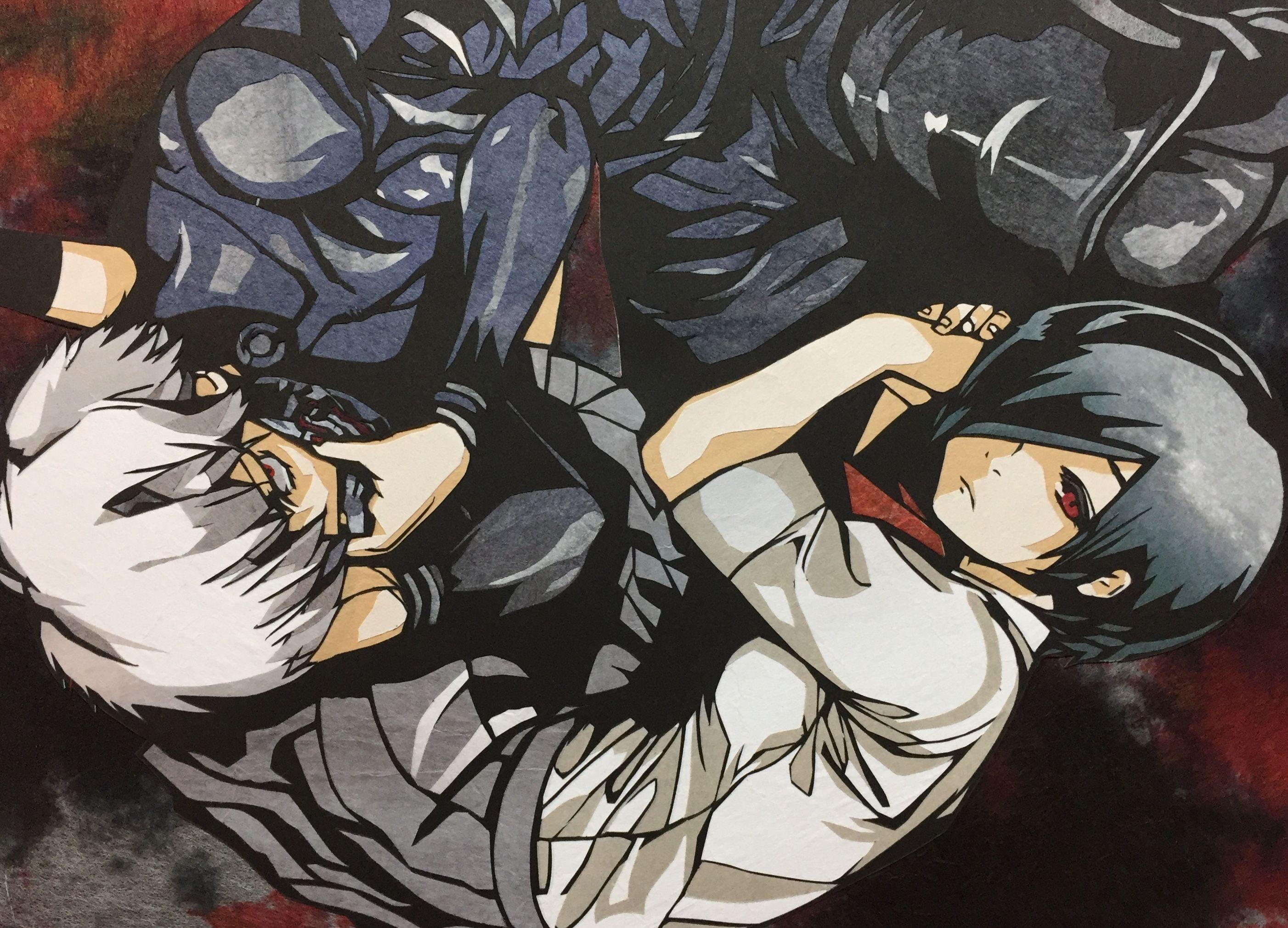 Kaneki and <b>Touka</b> Wallpapers.