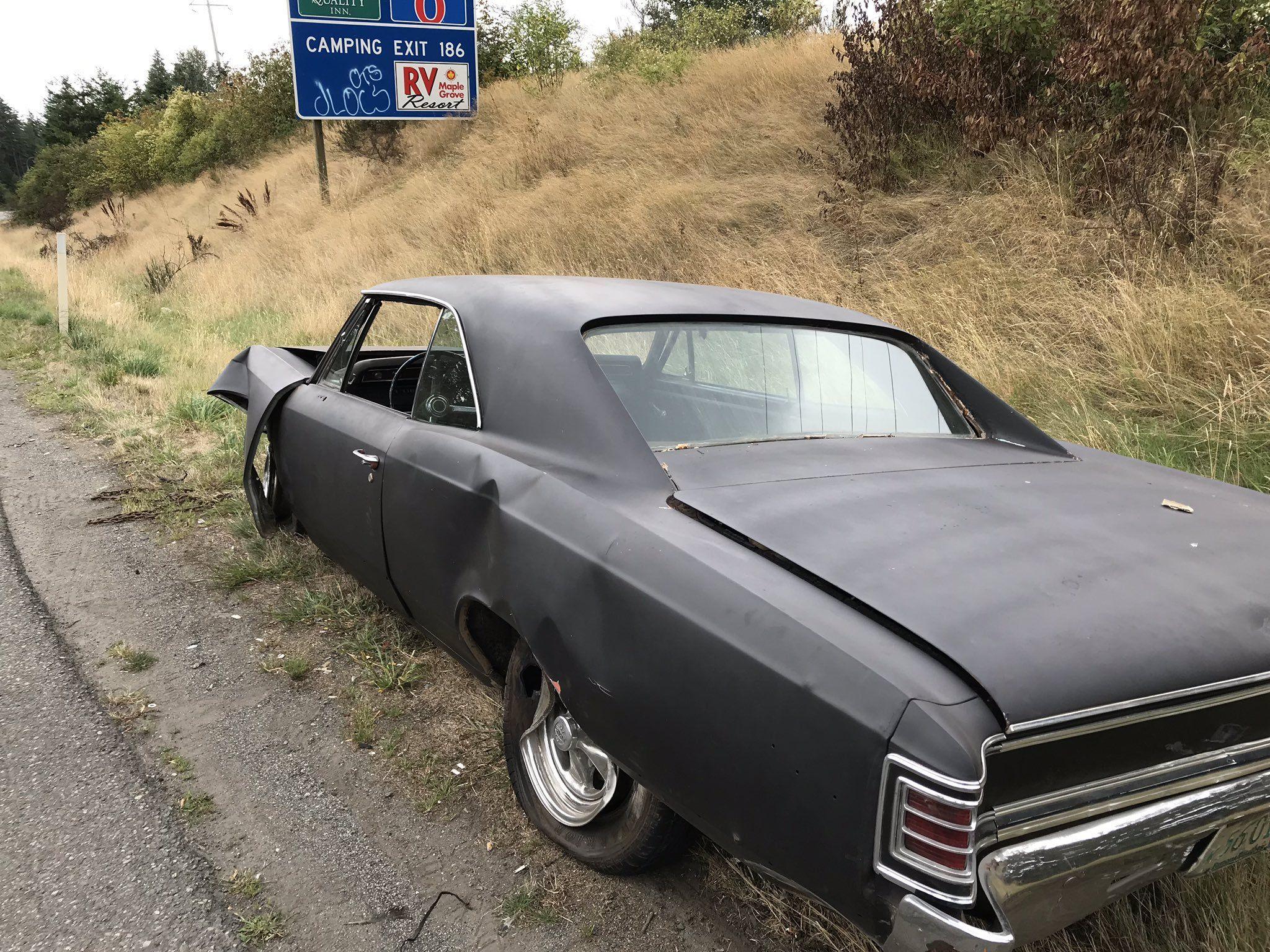 2048x1536 Chevrolet Chevelle Slips Off Trailer, Ghost Rides Into