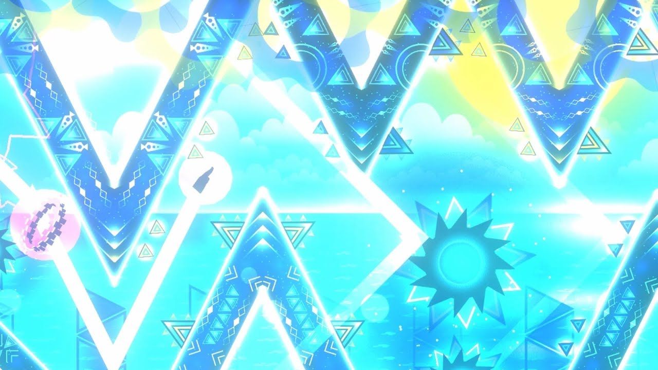 1280x720 Geometry Dash Wave Wallpaper