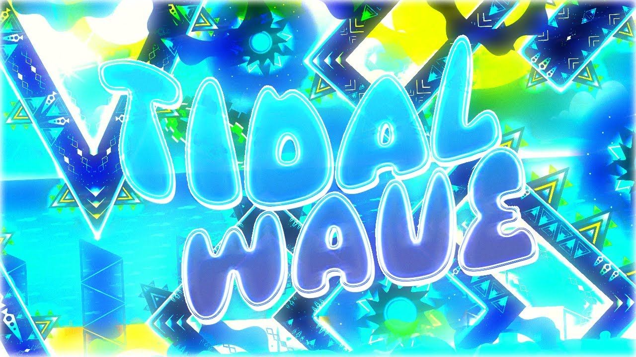 1280x720 [4K Tidal Wave by OniLink. Full Detail Showcase. Geometry Dash 2.11
