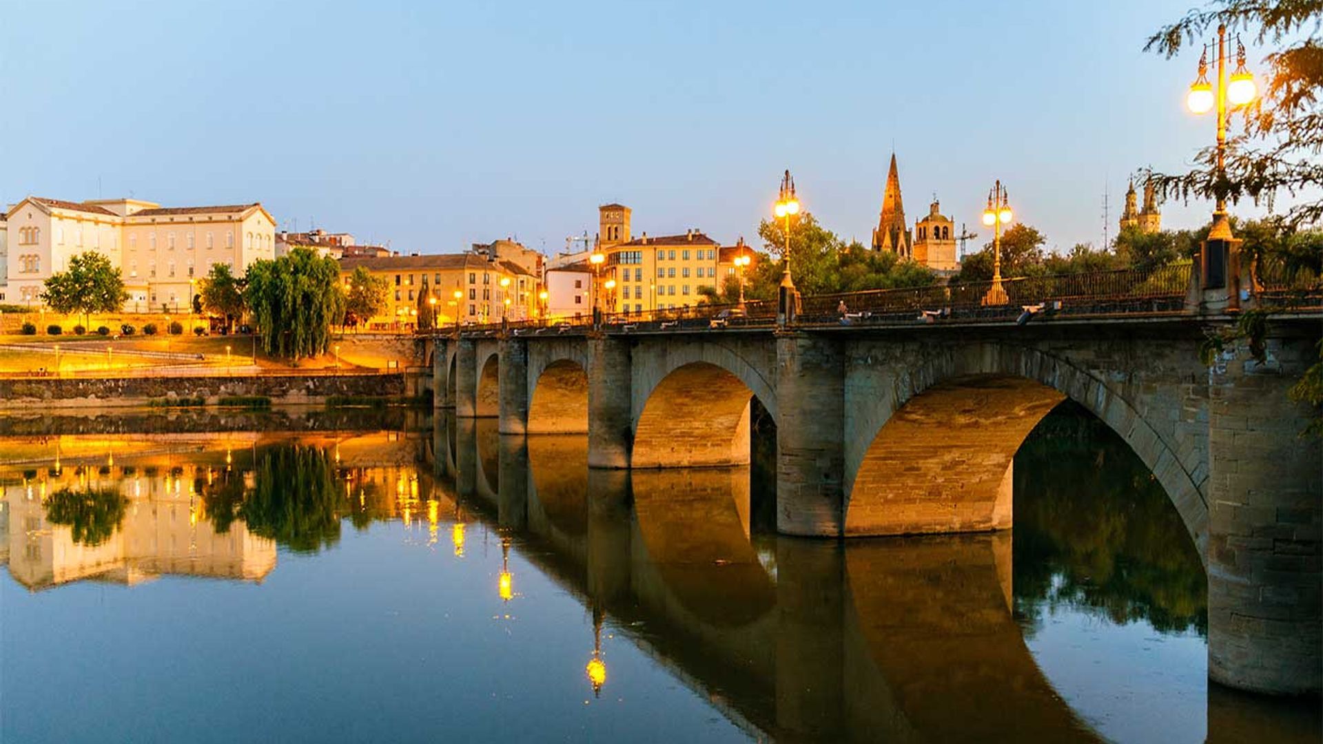 1920x1080 Logroño, historia y gastronomía a orillas del Ebro