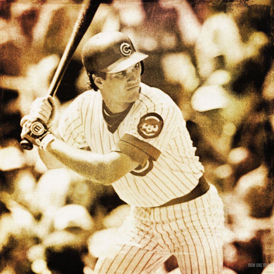900x900 Ryne Sandberg Art by Row One Brand Wall Art