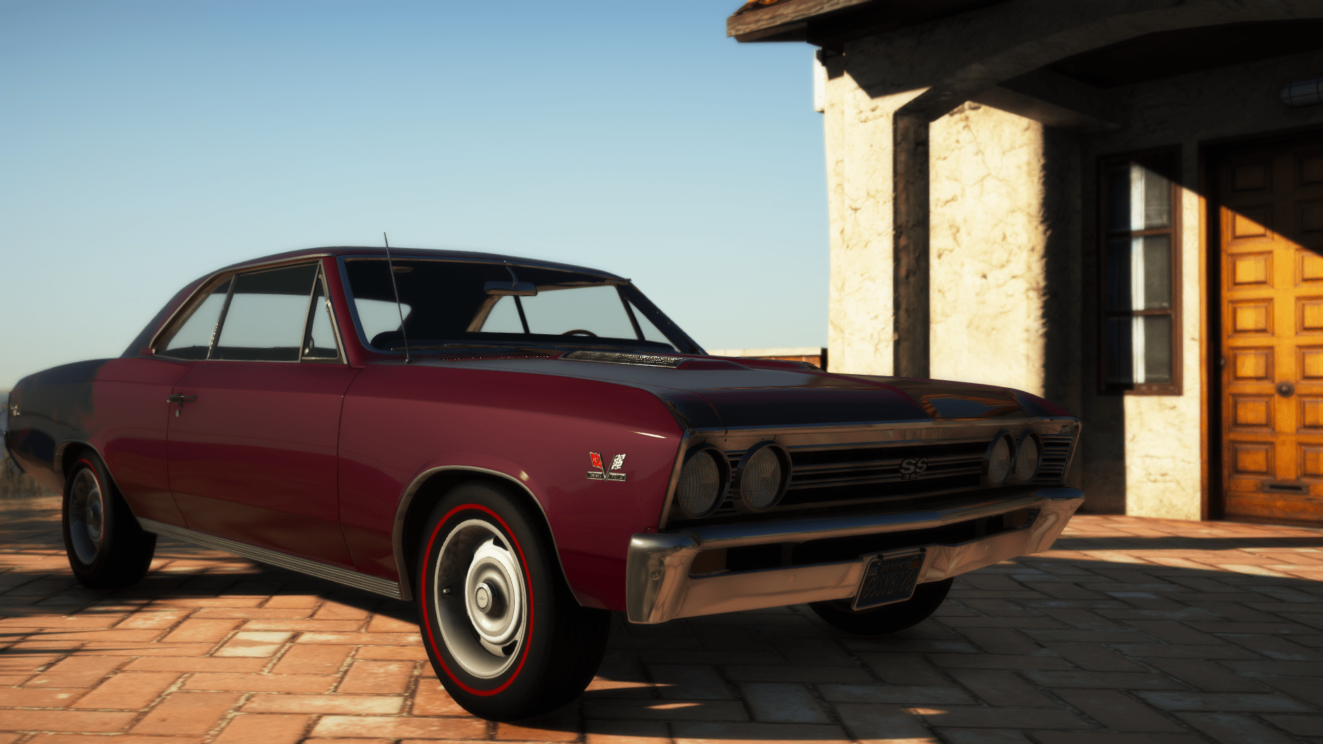 1920x1080 Chevrolet Chevelle Super Sport 396 Add On. LODs. Template