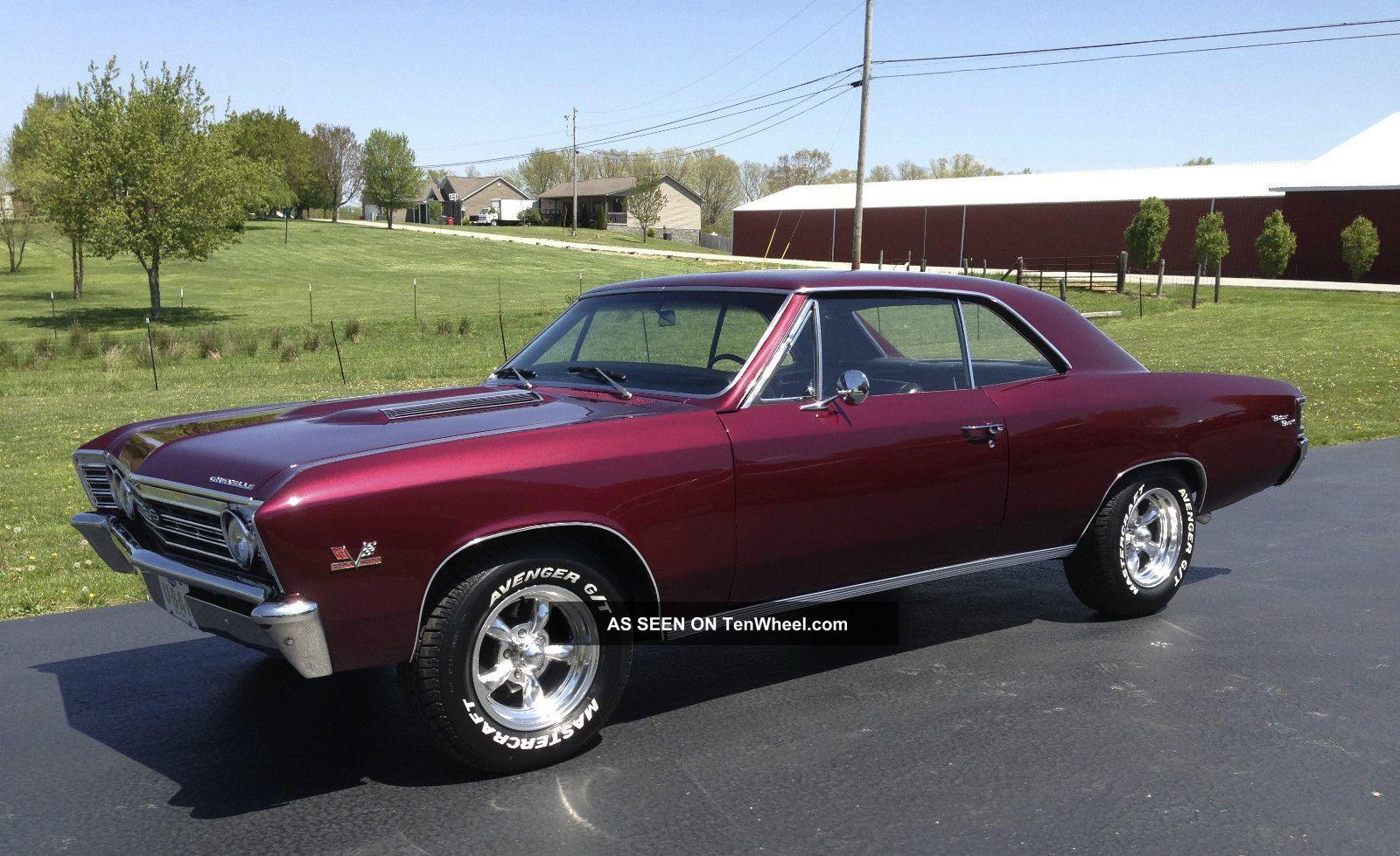 1600x979 Chevelle Ss Vin 13817 Running A 427 Eng, Borg Warner 4 Spd