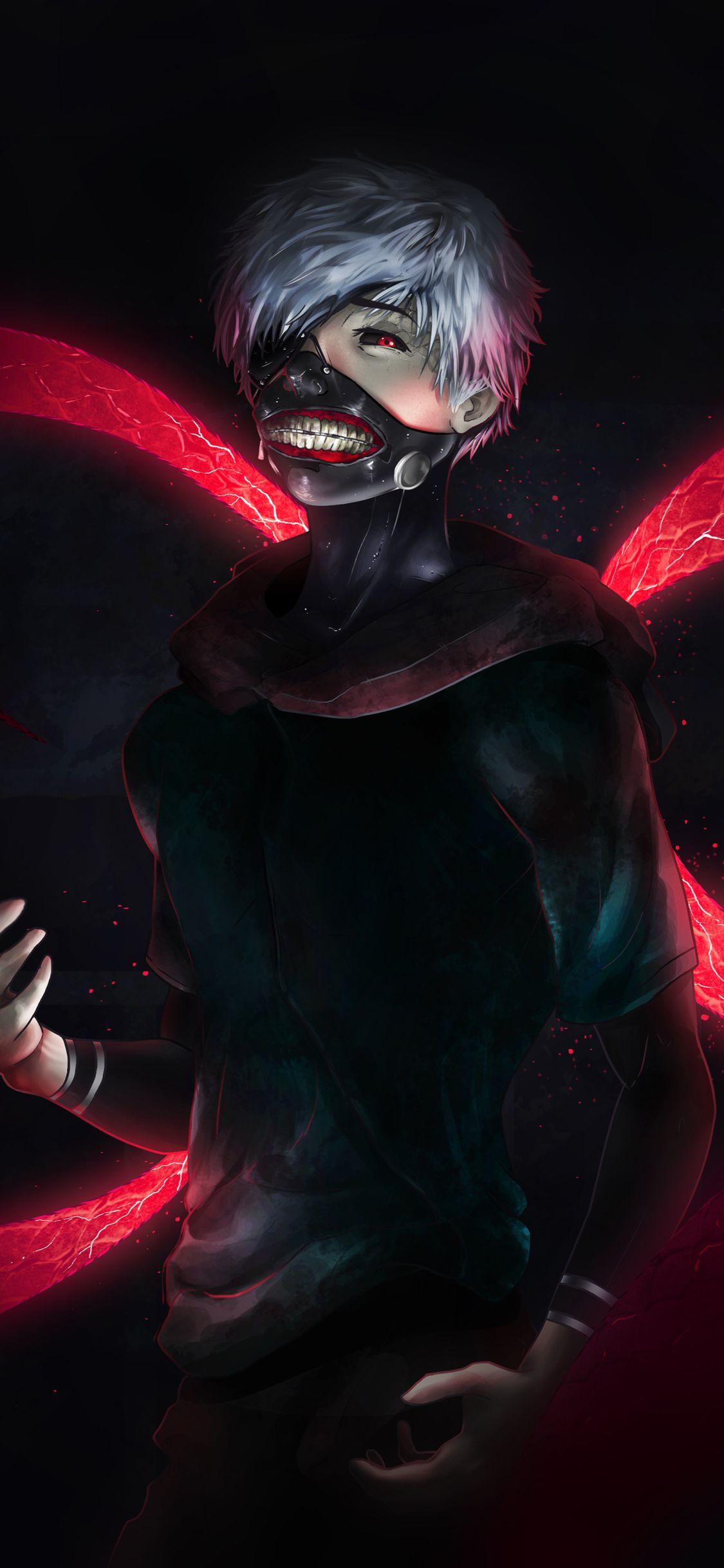 1125x2436 Tokyo Ghoul Ken Kaneki Art iPhone XS, iPhone iPhone X