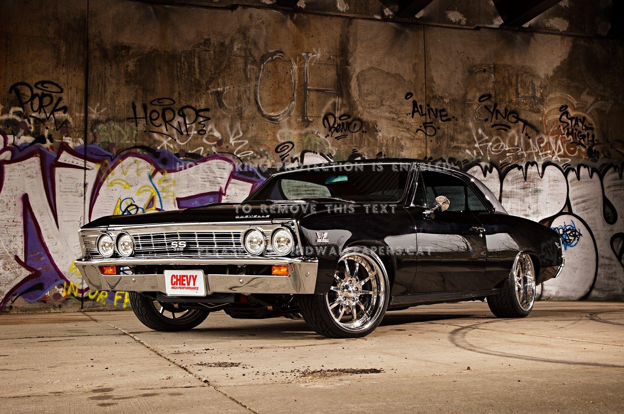 2048x1360 chevelle street machine chrome black