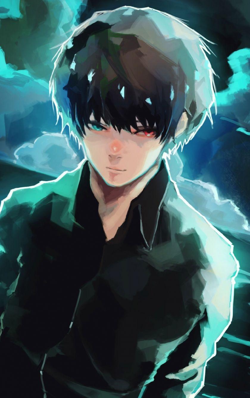 840x1336 Download 840x1336 wallpaper artwork, outdoor, anime, ken kaneki