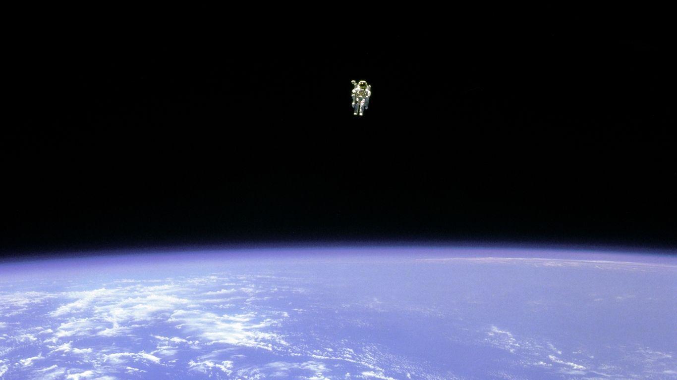 1366x768 Free download Earth Astronaut Wallpaper 1366x768 Earth Astronaut