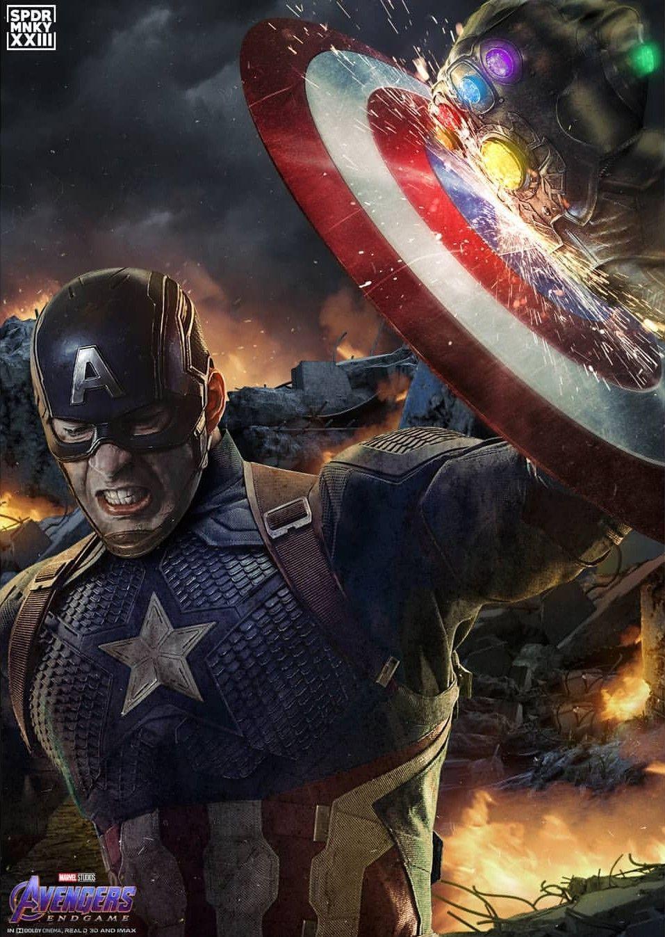 Captain America Vs Thanos Wallpapers - Top Free Captain America Vs ...