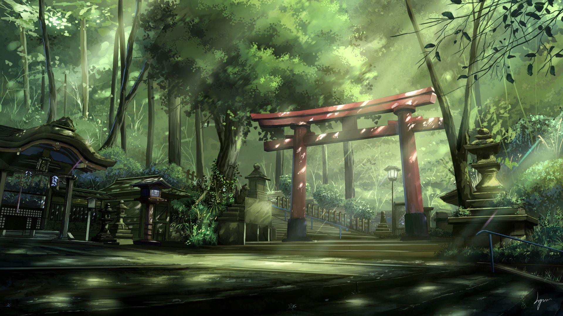1920x1080 Pixiv Id 6434926/. Landscape wallpaper, Anime