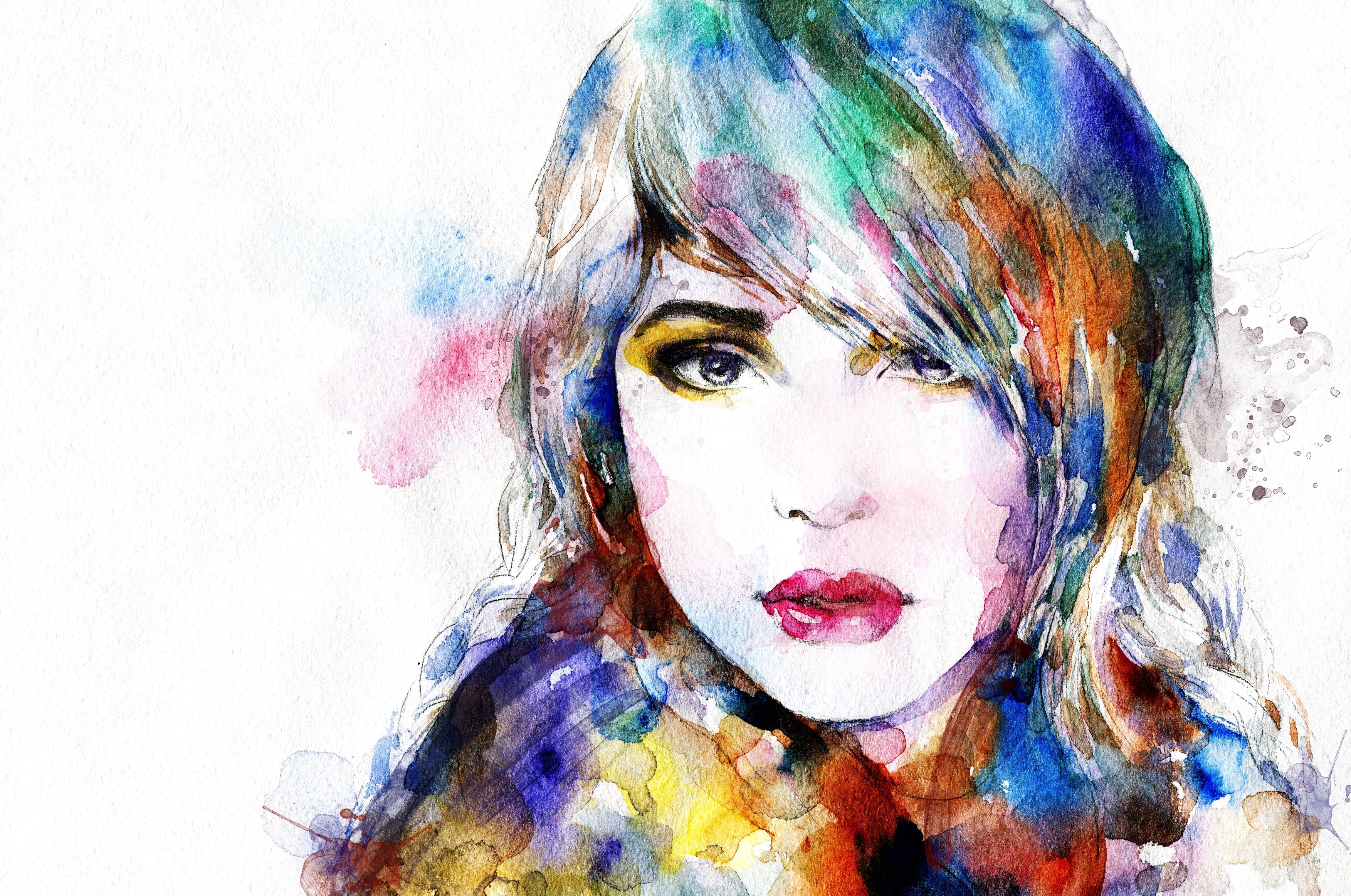 4600x3051 Artistic Portrait HD Wallpaper and Background
