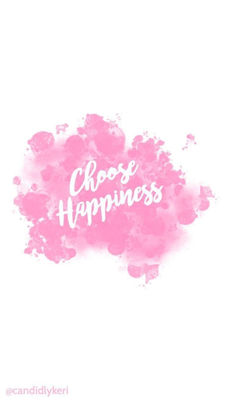 736x1308 Watercolor Calligraphy Quotes Wallpaper