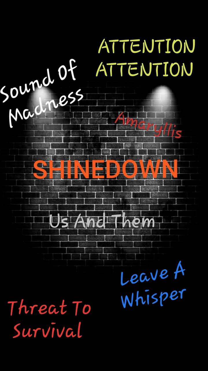 720x1280 Shinedown for life wallpaper