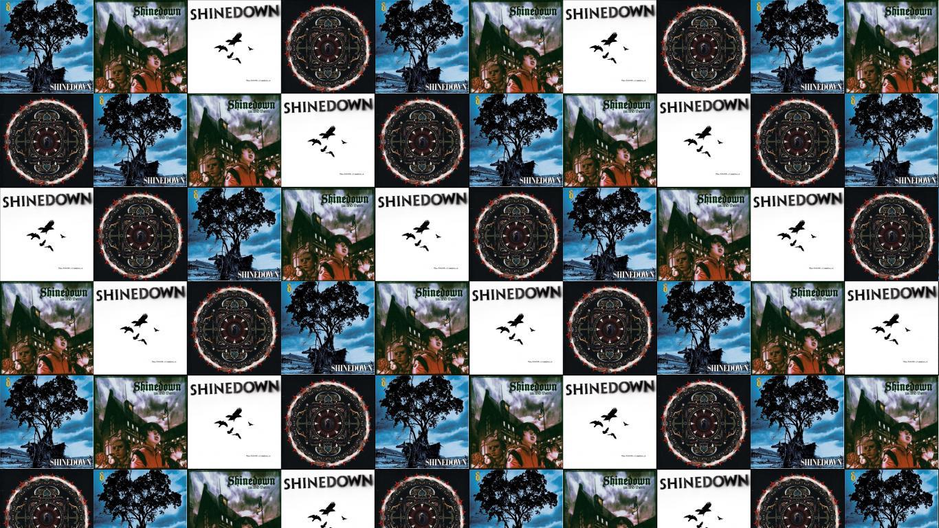 1366x768 Shinedown Leave Whisper Us Them Sound Madness Amarylis Wallpaper