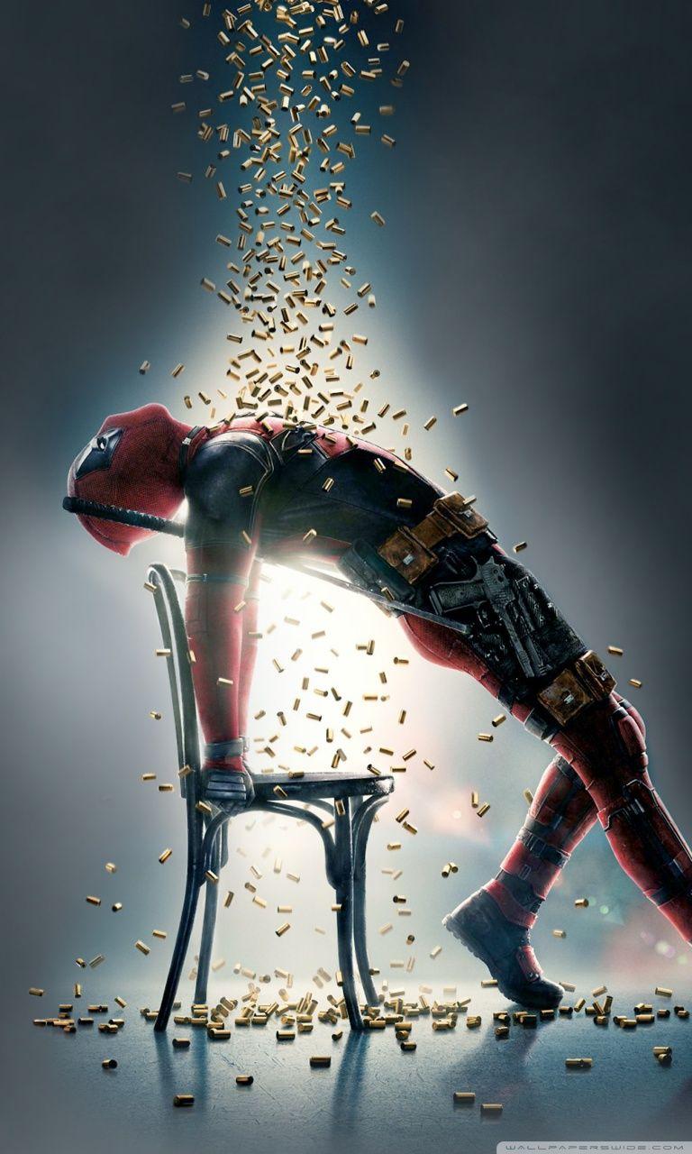 768x1280 Deadpool 2 Bullets Ultra HD Desktop Background Wallpaper for 4K
