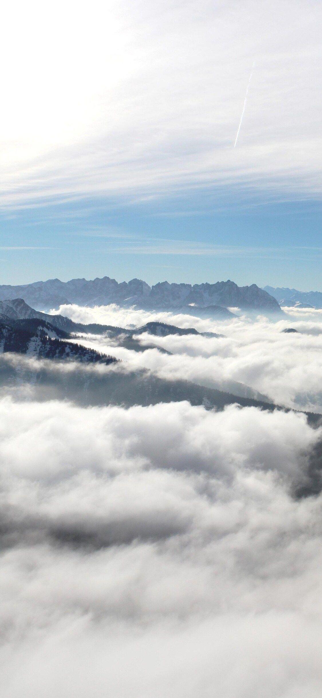 1125x2436 Mountains Cloudy iPhone XS, iPhone iPhone X HD 4k